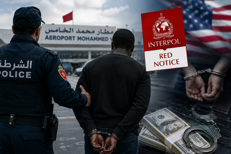 الإيقاع بشبكة احتيال عابرة للقارات.. توقيف مشتبه به في البيضاء