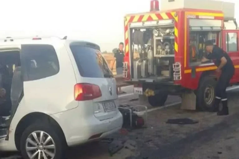 مصرع 6 أشخاص وإصابة اثنين في حادث اصطدام مروع بالطريق السيار بإقليم برشيد